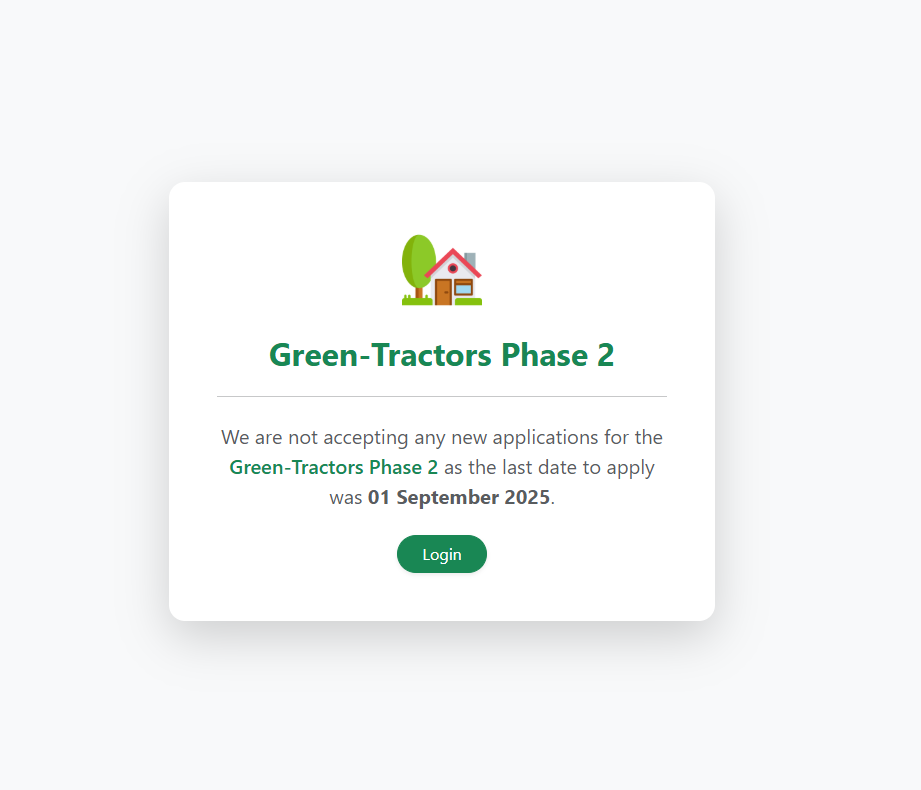 CM Punjab Green Tractors Scheme